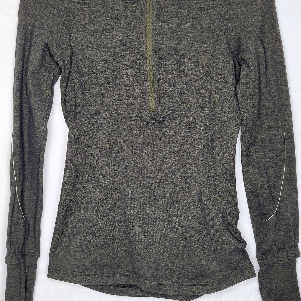 Lululemon Extra Mile 1/2 Zip Pullover Size 2 - Picture 6 of 13